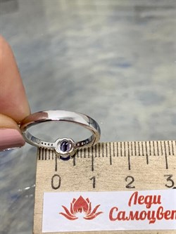 *Кольцо р.18,5 Танзанит арт. SM-R01832-X-W-TN-X-W-112 вес 2,2 г - фото 261911 *Кольцо р.18,5 Танзанит арт. SM-R01832-X-W-TN-X-W-112 вес 2,2 г - фото 261911