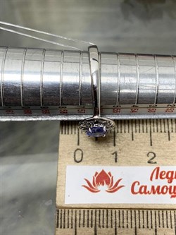 *Кольцо р.16,75 Танзанит арт. SM-R01826-X-W-TN-X-W-635 вес 2,2 г - фото 261969 *Кольцо р.16,75 Танзанит арт. SM-R01826-X-W-TN-X-W-635 вес 2,2 г - фото 261969