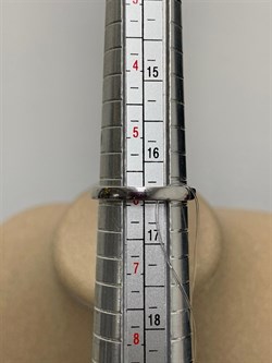 *Кольцо р.16,5 Танзанит арт. SM-R01826-X-W-TN-X-W-503 вес 2 г - фото 262056