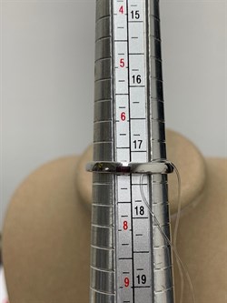 *Кольцо р.17,5 Танзанит арт. SM-R01826-X-W-TN-X-W-615 вес 2 г - фото 262075