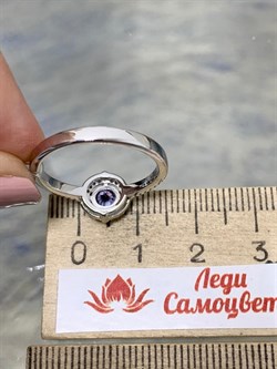 *Кольцо р.18 Танзанит арт. SM-R01834-X-W-TN-X-W-036 вес 2,5 г - фото 262170 *Кольцо р.18 Танзанит арт. SM-R01834-X-W-TN-X-W-036 вес 2,5 г - фото 262170
