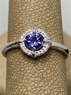 *Кольцо р.18 Танзанит арт. SM-R01834-X-W-TN-X-W-036 вес 2,5 г - фото 262171 *Кольцо р.18 Танзанит арт. SM-R01834-X-W-TN-X-W-036 вес 2,5 г - фото 262171