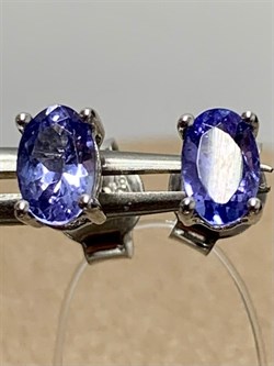 *Пусеты Танзанит арт. SM-E00600-X-W-TN-X-X-482 вес 1,1 г - фото 262216 *Пусеты Танзанит арт. SM-E00600-X-W-TN-X-X-482 вес 1,1 г - фото 262216