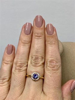 *Кольцо р.17 Танзанит арт. SM-R01834-X-L-TN-X-W-374 вес 2,1 г - фото 262271 *Кольцо р.17 Танзанит арт. SM-R01834-X-L-TN-X-W-374 вес 2,1 г - фото 262271