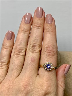 *Кольцо р.18 Танзанит арт. SM-R01826-X-L-TN-X-W-315 вес 2,1 г - фото 262303 *Кольцо р.18 Танзанит арт. SM-R01826-X-L-TN-X-W-315 вес 2,1 г - фото 262303