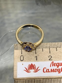 *Кольцо р.18 Танзанит арт. SM-R01826-X-L-TN-X-W-315 вес 2,1 г - фото 262307 *Кольцо р.18 Танзанит арт. SM-R01826-X-L-TN-X-W-315 вес 2,1 г - фото 262307