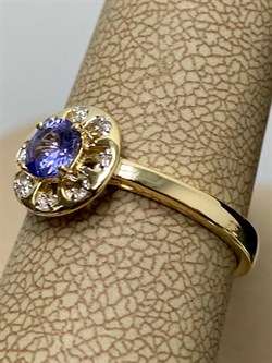 *Кольцо р.18 Танзанит арт. SM-R01826-X-L-TN-X-W-315 вес 2,1 г - фото 262311 *Кольцо р.18 Танзанит арт. SM-R01826-X-L-TN-X-W-315 вес 2,1 г - фото 262311