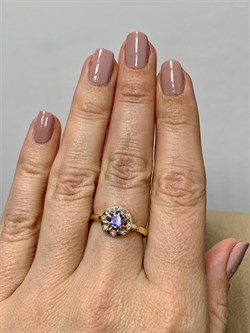 *Кольцо р.17 Танзанит арт. SM-R01826-X-L-TN-X-W-261 вес 2 г - фото 262314 *Кольцо р.17 Танзанит арт. SM-R01826-X-L-TN-X-W-261 вес 2 г - фото 262314