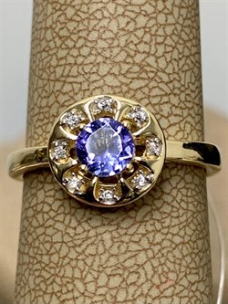 *Кольцо р.17 Танзанит арт. SM-R01826-X-L-TN-X-W-261 вес 2 г - фото 262320 *Кольцо р.17 Танзанит арт. SM-R01826-X-L-TN-X-W-261 вес 2 г - фото 262320