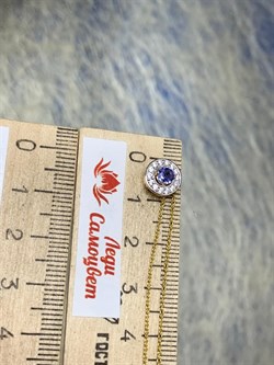 *Колье р.40-45 Танзанит арт. SM-N00787-X-L-TN-X-X-100 вес 2,6 г - фото 262328 *Колье р.40-45 Танзанит арт. SM-N00787-X-L-TN-X-X-100 вес 2,6 г - фото 262328