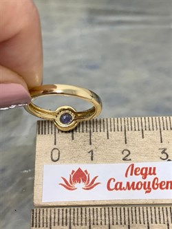 *Кольцо р.17 Танзанит арт. SM-R01833-X-L-TN-X-W-479 вес 2,3 г - фото 262367 *Кольцо р.17 Танзанит арт. SM-R01833-X-L-TN-X-W-479 вес 2,3 г - фото 262367