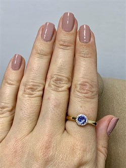 *Кольцо р.18 Танзанит арт. SM-R01833-X-L-TN-X-W-455 вес 2,3 г - фото 262372 *Кольцо р.18 Танзанит арт. SM-R01833-X-L-TN-X-W-455 вес 2,3 г - фото 262372