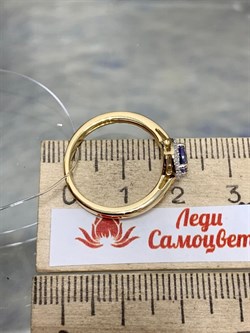 *Кольцо р.18 Танзанит арт. SM-R01833-X-L-TN-X-W-455 вес 2,3 г - фото 262375 *Кольцо р.18 Танзанит арт. SM-R01833-X-L-TN-X-W-455 вес 2,3 г - фото 262375
