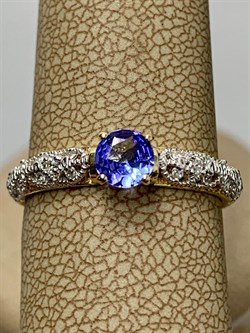 *Кольцо р.18 Танзанит арт. SM-R01830-X-L-TN-X-W-605 вес 1,9 г - фото 262403 *Кольцо р.18 Танзанит арт. SM-R01830-X-L-TN-X-W-605 вес 1,9 г - фото 262403