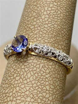 *Кольцо р.18 Танзанит арт. SM-R01830-X-L-TN-X-W-605 вес 1,9 г - фото 262404 *Кольцо р.18 Танзанит арт. SM-R01830-X-L-TN-X-W-605 вес 1,9 г - фото 262404