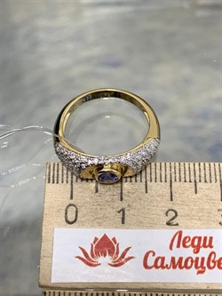 *Кольцо р.18 Танзанит арт. SM-R01835-X-L-TN-X-W-349 вес 3 г - фото 262448 *Кольцо р.18 Танзанит арт. SM-R01835-X-L-TN-X-W-349 вес 3 г - фото 262448