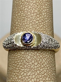*Кольцо р.18 Танзанит арт. SM-R01835-X-L-TN-X-W-349 вес 3 г - фото 262451 *Кольцо р.18 Танзанит арт. SM-R01835-X-L-TN-X-W-349 вес 3 г - фото 262451
