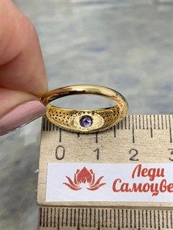 *Кольцо р.17,5 Танзанит арт. SM-R01835-X-L-TN-X-W-295 вес 2,8 г - фото 262460 *Кольцо р.17,5 Танзанит арт. SM-R01835-X-L-TN-X-W-295 вес 2,8 г - фото 262460