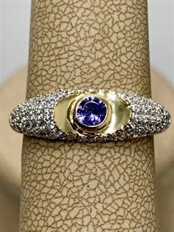 *Кольцо р.17,5 Танзанит арт. SM-R01835-X-L-TN-X-W-295 вес 2,8 г - фото 262461 *Кольцо р.17,5 Танзанит арт. SM-R01835-X-L-TN-X-W-295 вес 2,8 г - фото 262461