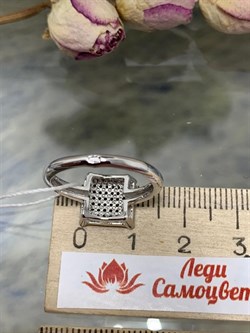 *Кольцо р.17,5 Коньячный Фианит Микро Вставки арт. SL-R63004-X-W-X-X-BR-792 вес 3,7 г - фото 262557 *Кольцо р.17,5 Коньячный Фианит Микро Вставки арт. SL-R63004-X-W-X-X-BR-792 вес 3,7 г - фото 262557