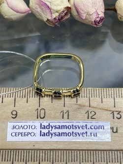 *Кольцо р.18 Черный Фианит Микро Вставки арт. MP-R01277-X-LB-X-X-B-18-171 Вес 2,4 г - фото 262668 *Кольцо р.18 Черный Фианит Микро Вставки арт. MP-R01277-X-LB-X-X-B-18-171 Вес 2,4 г - фото 262668