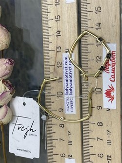 *Серьги Конго Черный Фианит Микро Вставки арт. MP-E01277-X-LB-X-X-B-391 Вес 5,3 г - фото 262700 *Серьги Конго Черный Фианит Микро Вставки арт. MP-E01277-X-LB-X-X-B-391 Вес 5,3 г - фото 262700