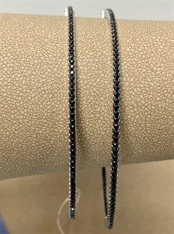 *Серьги Конго Черный Фианит Микро Вставки арт. CZ-E03044-X-WB-X-X-B-837 вес 20,9 г - фото 262779 *Серьги Конго Черный Фианит Микро Вставки арт. CZ-E03044-X-WB-X-X-B-837 вес 20,9 г - фото 262779