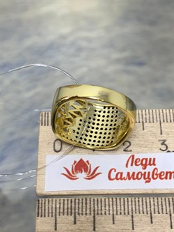 *Кольцо р.18,5 Черный Фианит Микро Вставки арт. CZ-R02316-X-LB-X-X-B-644 вес 5,3 г - фото 263033 *Кольцо р.18,5 Черный Фианит Микро Вставки арт. CZ-R02316-X-LB-X-X-B-644 вес 5,3 г - фото 263033