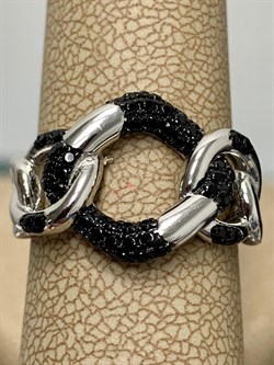 *Кольцо р.18 Черный Фианит арт. CZ-R02991-X-WB-X-X-B-173 вес 4,46 г - фото 263104 *Кольцо р.18 Черный Фианит арт. CZ-R02991-X-WB-X-X-B-173 вес 4,46 г - фото 263104