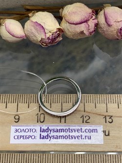 *Кольцо р.18 Золотистый Фианит Микро Вставки арт. SL-R01311-X-W-X-X-R-046 вес 1,4 г - фото 263161