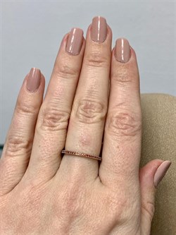 *Кольцо р.17 Золотистый Фианит Микро Вставки арт. SL-R01311-X-W-X-X-R-325 вес 1,34 г - фото 263172 *Кольцо р.17 Золотистый Фианит Микро Вставки арт. SL-R01311-X-W-X-X-R-325 вес 1,34 г - фото 263172