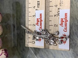 *Брошь Орхидея Голубой Фианит Микро Вставки арт. MP-Br01057-X-W-X-B-M5-587 вес 6,3 г - фото 263230 *Брошь Орхидея Голубой Фианит Микро Вставки арт. MP-Br01057-X-W-X-B-M5-587 вес 6,3 г - фото 263230