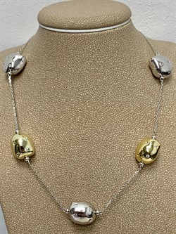 *Колье р.45 Фианит Облачка арт. RB-N00330-X-WY-X-X-W-781 вес 11,49 г - фото 263383 *Колье р.45 Фианит Облачка арт. RB-N00330-X-WY-X-X-W-781 вес 11,49 г - фото 263383