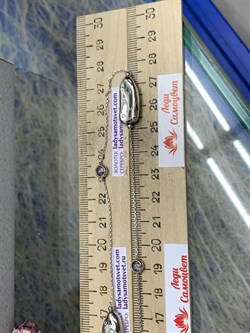*Колье р.55 Фианит Облачка арт. RB-N368-2-X-W-OV32-X-W-695 вес 8,5 г - фото 263414 *Колье р.55 Фианит Облачка арт. RB-N368-2-X-W-OV32-X-W-695 вес 8,5 г - фото 263414