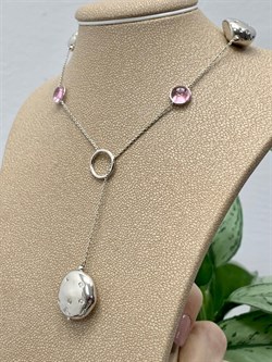 *Колье р.60 Фианит Облачка арт. RB-N369-2-X-W-OR11-X-W-964 вес 10,39 г - фото 263449 *Колье р.60 Фианит Облачка арт. RB-N369-2-X-W-OR11-X-W-964 вес 10,39 г - фото 263449