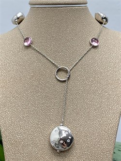 *Колье р.60 Фианит Облачка арт. RB-N369-2-X-W-OR11-X-W-964 вес 10,39 г - фото 263450 *Колье р.60 Фианит Облачка арт. RB-N369-2-X-W-OR11-X-W-964 вес 10,39 г - фото 263450
