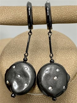 *Серьги Фианит Облачка арт. RB-E315-1-X-B-X-X-W-192 вес 8,66 г - фото 263608 *Серьги Фианит Облачка арт. RB-E315-1-X-B-X-X-W-192 вес 8,66 г - фото 263608