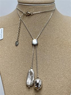 *Колье р.45-50 Фианит Облачка арт. RB-N324-1-X-W-X-X-W-835 вес 6,09 г - фото 263622 *Колье р.45-50 Фианит Облачка арт. RB-N324-1-X-W-X-X-W-835 вес 6,09 г - фото 263622