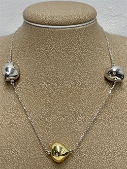 *Колье р.45 Фианит Облачка арт. RB-N329-3-X-WY-X-X-W-370 вес 6,9 г - фото 263648 *Колье р.45 Фианит Облачка арт. RB-N329-3-X-WY-X-X-W-370 вес 6,9 г - фото 263648