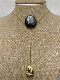 *Колье р.45-50 Фианит Облачка арт. RB-N318-2-X-BL-X-X-W-369 вес 6,35 г - фото 263672 *Колье р.45-50 Фианит Облачка арт. RB-N318-2-X-BL-X-X-W-369 вес 6,35 г - фото 263672