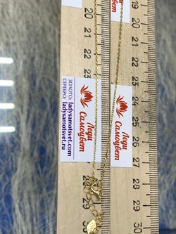 *Колье р.45-50 Фианит Облачка арт. RB-N318-2-X-BL-X-X-W-369 вес 6,35 г - фото 263674 *Колье р.45-50 Фианит Облачка арт. RB-N318-2-X-BL-X-X-W-369 вес 6,35 г - фото 263674