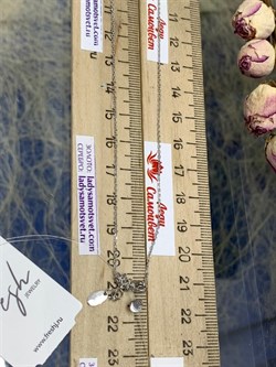 *Колье р.45 Белый Жемчуг Фианит Облачка арт. RB-N337-1-X-W-PN-X-W-395 вес 5,42 г - фото 263768