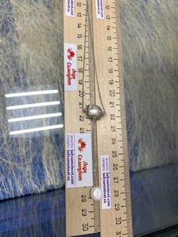 *Колье р.45 Белый Жемчуг Фианит Облачка арт. RB-N336-3-X-W-PN-X-W-380 вес 4,58 г - фото 263820 *Колье р.45 Белый Жемчуг Фианит Облачка арт. RB-N336-3-X-W-PN-X-W-380 вес 4,58 г - фото 263820