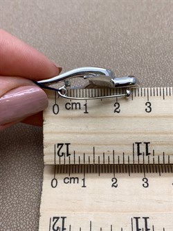 *Брошь Ласточка Эмаль арт. 04-2181/ЭМ70-00-445 вес 6,46 г - фото 263897