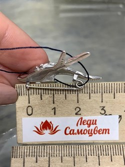 *Брошь Ласточка Эмаль арт. 04-2181/ЭМ32-00-200 вес 6,37 г - фото 263905