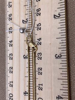 *Колье р.50 Шар цв Белое цв Лимонное арт. 07-0208-00-000-1121-42-234 вес 4,36 г - фото 264010