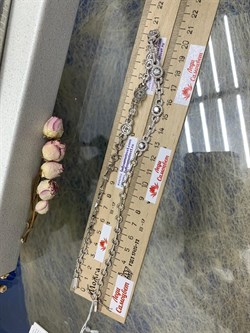 *Колье р.43 Белый Фианит Микро Вставки арт. MP-N00021-X-W-X-X-W-646 вес 21,86 г - фото 264052 *Колье р.43 Белый Фианит Микро Вставки арт. MP-N00021-X-W-X-X-W-646 вес 21,86 г - фото 264052