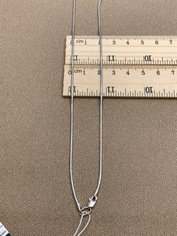 *Цепь р.55 Снейк цв Белое арт. 21-1010-040-1120-17-621 вес 10,65 г - фото 264098 *Цепь р.55 Снейк цв Белое арт. 21-1010-040-1120-17-621 вес 10,65 г - фото 264098