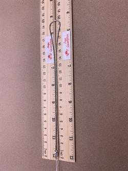 *Цепь р.40 Снейк цв Белое арт. 21-1010-40-018 вес 7,25 г - фото 264112