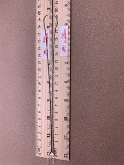 *Цепь р.40 Снейк цв Белое арт. 21-1010-035-1120-17-356 вес 6,08 г - фото 264120